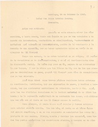 [Carta], 1943 feb. 24 Santiago, Chile <a> Roque Esteban Scarpa