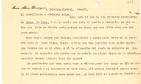 [Carta] 1943 nov, Buenos Aires [a] Gabriela Mistral, Brasil