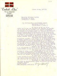 [Carta] 1941 sep. 14, Buenos Aires[a] Gabriela Mistral, Petrópolis, Brasil