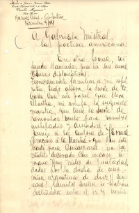 [Carta] 1944 dic. 9, Buenos Aires, Argentina [a] Gabriela Mistral
