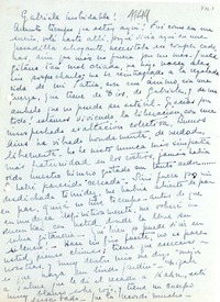 [Carta] [1944], Buenos Aires, [Argentina] [a] Gabriela [Mistral]