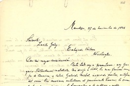 [Carta] 1946 nov. 27, Mendoza, [Argentina a] Lucila Godoy, Embajada Chilena, Washington, [EE.UU:]