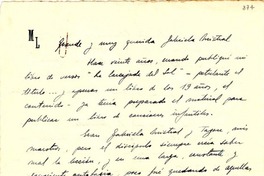 [Carta] 1947, abr. 7, Buenos Aires [a] Gabriela Mistral