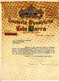 [Carta] 1946 ene. 3, Buenos Aires, [Argentina] [a] Gabriela Mistral, Embajada Chilena, Estocolmo, [Suecia]