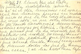 [Carta] 1946 abr. 29, Mar del Plata, [Argentina a] Gabriela Mistral