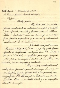 [Carta] 1948 dic., Villa María, Córdoba, República Argentina [a] Gabriela Mistral, Méjico