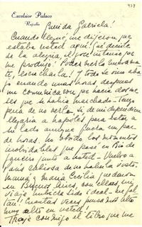 [Carta] [1951?] sept. 4, Hotel de la Tremoille, Paris, [Francia] [a] Gabriela [Mistral]