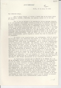[Carta] 1951 mar. 29, París [a] Gabriela Mistral