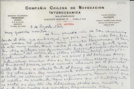 [Carta] 1945 ago. 3, Valparaíso, [Chile] [a] [Gabriela Mistral]