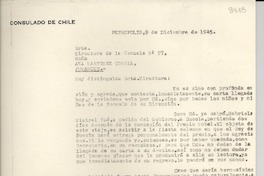 [Carta] 1945 dic. 9, Petrópolis, [Brasil] [a] Ana Martínez Correa, Pumanque, [Chile]