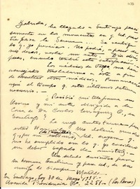 [Carta] 1938 may. 30, Santiago, Chile [a] Gabriela Mistral