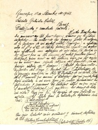 [Carta] 1943 set. 1, Rancagua, Chile [a] Gabriela Mistral, Brasil