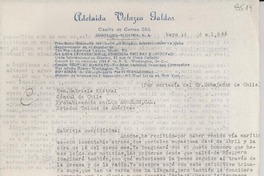 [Carta] 1946 mayo 14, [Guayaquil], [Ecuador] [a] Gabriela Mistral, Los Angeles, Cal., Estados Unidos de América