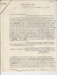 [Carta] 1947 nov. 5, Guayaquil, Ecuador [a] Gabriela [Mistral]