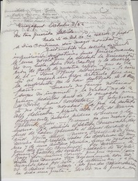 [Carta] 1956 oct. 3, Guayaquil [a] Gabriela Mistral