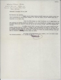 [Carta] 1956 dic. 30, Guayaquil [a] Gabriela Mistral