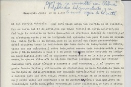 [Carta] 1954 jun. 23, Guayaquil, [Ecuador] [a] Gabriela [Mistral]