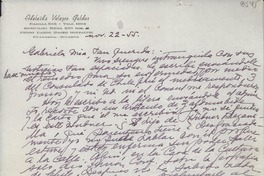 [Carta] 1955 nov. 22, Guayaquil, Ecuador [a] Gabriela Mistral