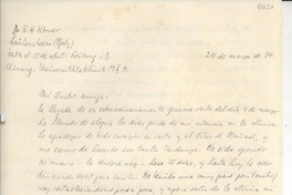 [Carta] 1934 mar. 24, Pfalz, [Alemania] [a] [Gabriela Mistral]
