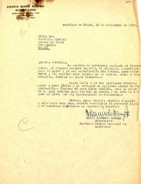 [Carta] 1945 nov. 16, Santiago [a] Gabriela Mistral, Petrópolis