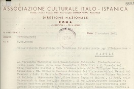 [Carta] 1951 ott. 3, Calavino de Trento, [Italia] [a] Gabriela Mistral