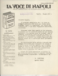 [Carta] 1952 giugno, Napoli, [Italia] [a] [Gabriela Mistral]