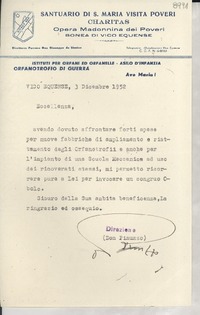 [Carta] 1952 dic. 3, Vico Equense, [Italia] [a] [Gabriela Mistral]