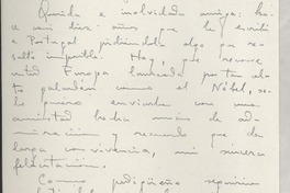 [Carta] 1946 feb. 22, Madrid, [España] [a] Gabriela Mistral
