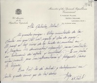 [Carta] 1946 feb. 26, Londres, [Inglaterra] [a] Gabriela Mistral