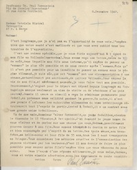 [Carta] 1942 déc. 8, Rio de Janeiro, [Brasil] [a] Gabriela Mistral, Petrópolis