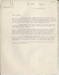 [Carta] 1952 janv. 23, Francia [a] Gabriela Mistral