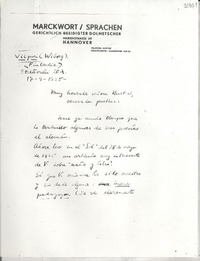 [Carta] 1935 sept. 17, Viipuri, Wiborg, Finlandia [a] Gabriela Mistral