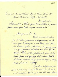 [Carta] 1945 nov. 19, Santiago [a] Lucila Godoy, Río de Janeiro