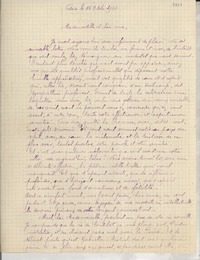 [Carta] 1932 oct 15, Vedéne, [Francia] [a] Gabriela Mistral