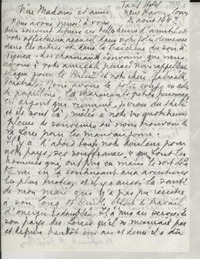 [Carta] 1942 août 2, New Haven, Connecticut, [Estados Unidos] [a] Gabriela Mistral