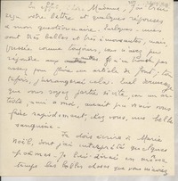 [Carta] 1946 feb., Paris, [Francia] [a] Gabriela Mistral