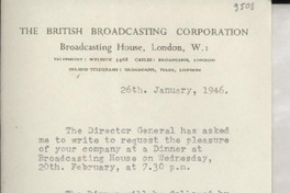 [Carta] 1946 Jan. 27, London [a] Gabriela Mistral