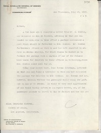 [Carta] 1946 June 12, San Francisco, [Estados Unidos] [a] Gabriela Mistral, Los Ángeles, California