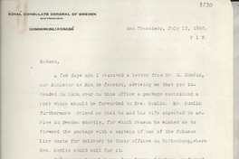 [Carta] 1946 June 12, San Francisco, [Estados Unidos] [a] Gabriela Mistral, Los Ángeles, California