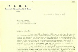 [Carta] 1946 jul. 25, Santiago, [Chile] [a] Gabriela Mistral, Los Angeles, California, [EE.UU.]