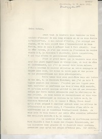[Carta] 1951 mars 31, Stockholm [a] Gabriela Mistral