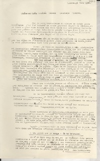 [Carta] 1946 mars 5, Londres, [Inglaterra] [a] Gabriela Mistral