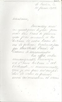 [Carta] 1952 févr. 16, Suisse [a] Gabriela Mistral