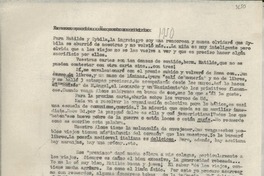 [Carta] 1950 [a] Matilde Ladrón de Guevara y Sybila
