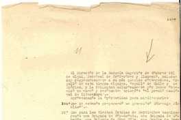 [Carta] 1951 ago. 21, Vicuña, [Chile] [a] Gabriela Mistral