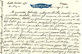 [Carta] 1952 dic. 7, Santiago [a] Gabriela Mistral