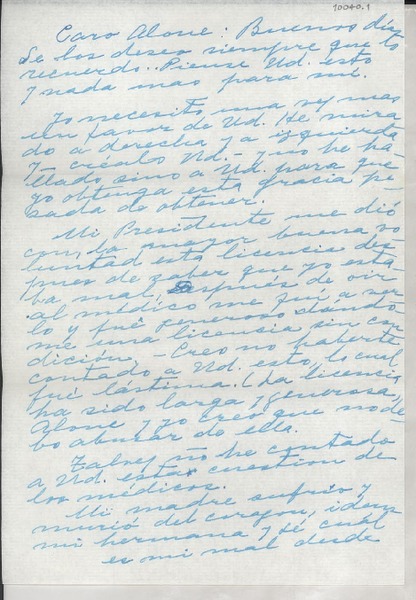 [Carta] [1954 ó 1957], Roslyn Harbor, New York, [EE.UU.] [a] Hernán Diaz - Arrieta, Santiago, Chile