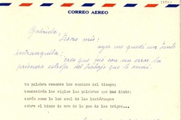 [Carta] 1954 dic. 31, Chillán [a] Gabriela Mistral