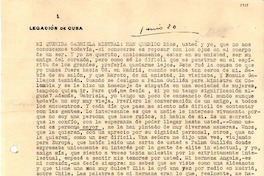 [Carta] [193?] jun. 20, Santiago [a] Gabriela Mistral