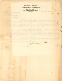 [Carta] 1945 nov. 26, San Antonio de los Baños, [Cuba] [a] Gabriela Mistral, Consulado de Chile, Petrópolis, Brasil